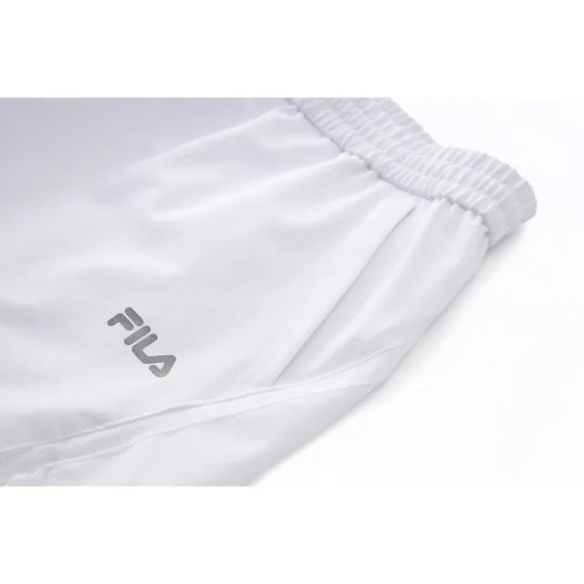 【FILA官方直營】女抗UV平織短褲-白色(5SHY-1328-WT)