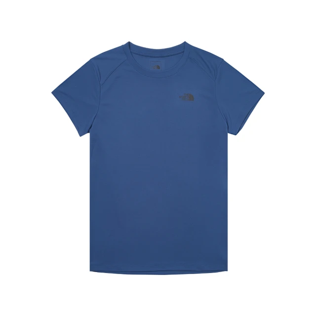 The North Face TNF 短袖上衣 U MFO S/S POLY TEE - AP 男女 藍(NF0A8AUTHDC)