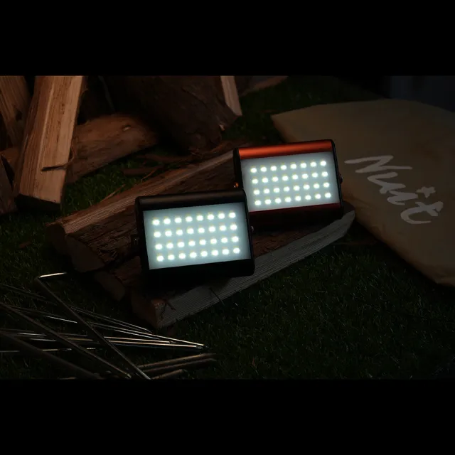 【NUIT 努特】風暴 專業露營燈 800流明 USB充電燈LED營燈手電筒 野營燈 LED燈戶外夜衝帳篷燈(NTL52)