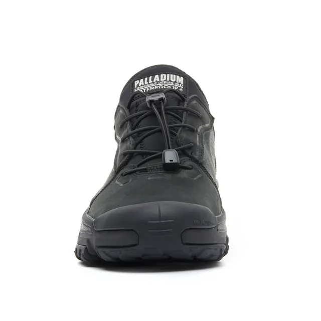 Palladium】OFF-GRID LTH WP+快穿皮革輪胎橘標低筒防水靴-中性-黑 