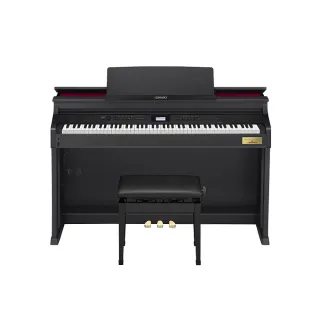 【CASIO 卡西歐】原廠直營數位鋼琴AP-750BKC2含琴椅(木質琴鍵)