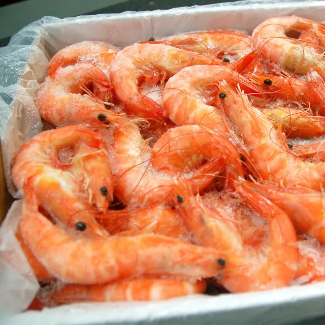 【優鮮配】特大3/4熟白蝦2盒(1kg/盒/約40±5尾)