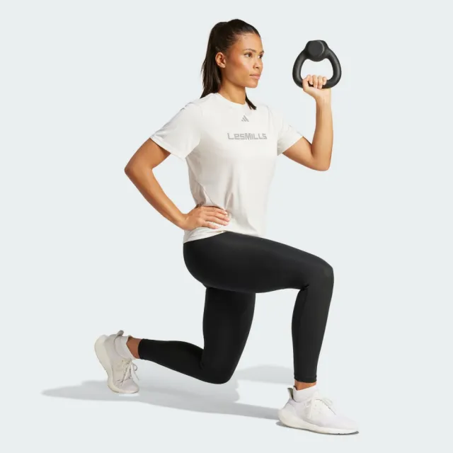 【adidas 愛迪達】短袖上衣 T恤 吸濕排汗 女 IS2362
