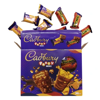 【Cadbury】含餡牛奶巧克力綜合分享組(540g)