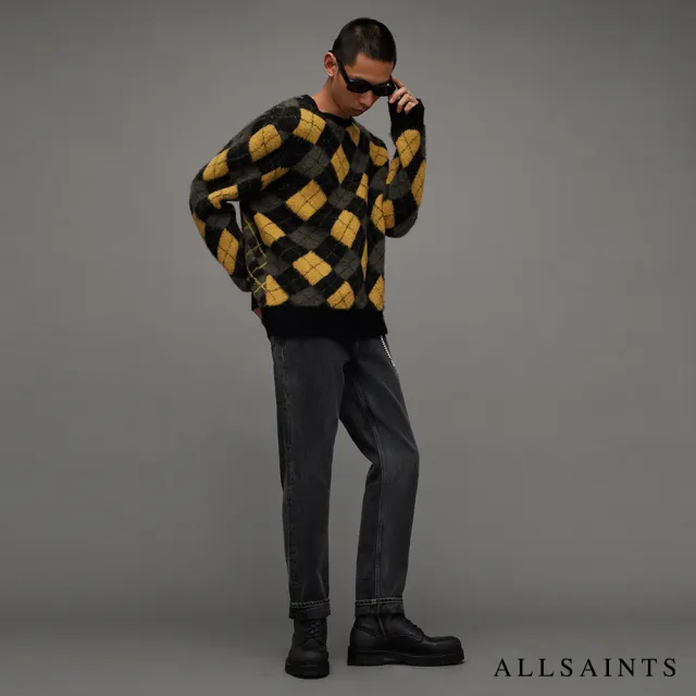 【ALLSAINTS】CURTIS 復古工裝中腰直筒牛仔褲-多色(直筒版型)