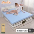 【LooCa】吸濕排汗釋壓12cm記憶床墊-共3色(雙人5尺)