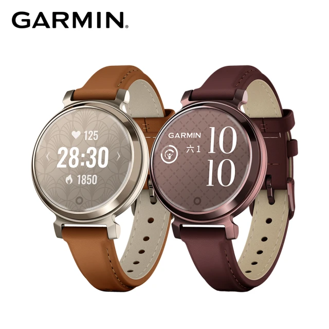 GARMINGARMIN Lily 2 智慧腕錶 經典款 皮革錶帶款