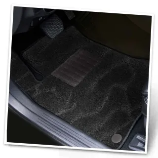 【CARBUFF】雪絨汽車腳踏墊 Porsche Cayenne 三代 適用/黑色(2018/04-)