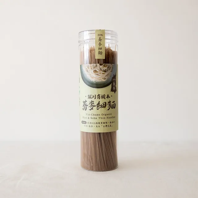 【米樂銀川】銀川有機30%蕎麥細麵(350g)