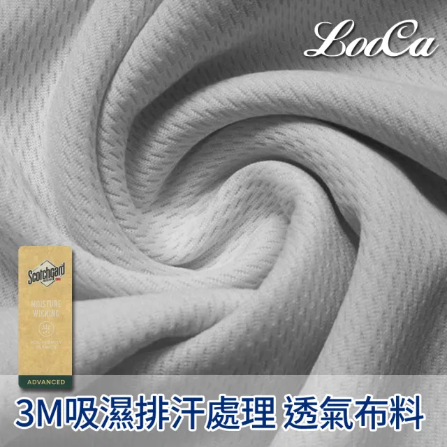 【LooCa】送枕+被-吸濕排汗12cm記憶床墊(加大6尺-共2色)