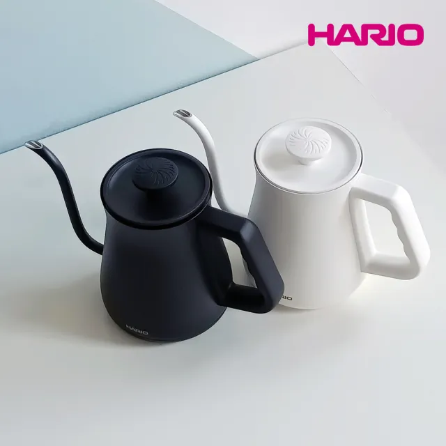 【HARIO】阿爾法溫控細口手沖壺-650ml-黑色(細嘴 EKA 台灣製 咖啡)