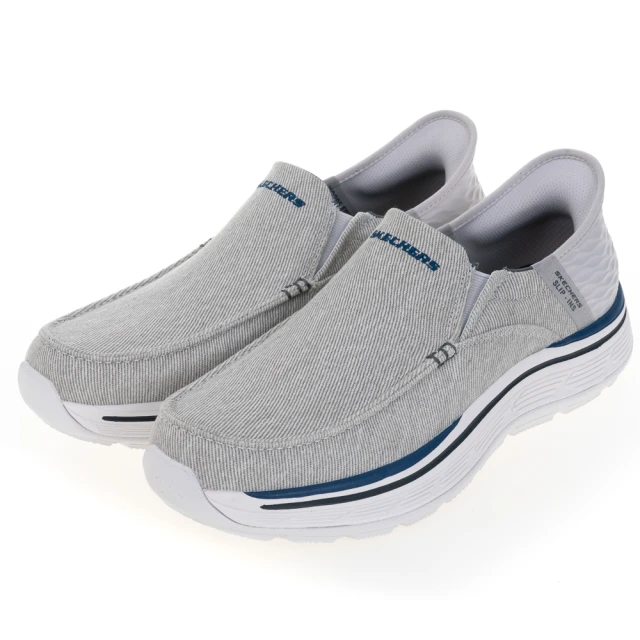 SKECHERS 男鞋 休閒系列 瞬穿舒適科技 REMAXED(204839GRY)