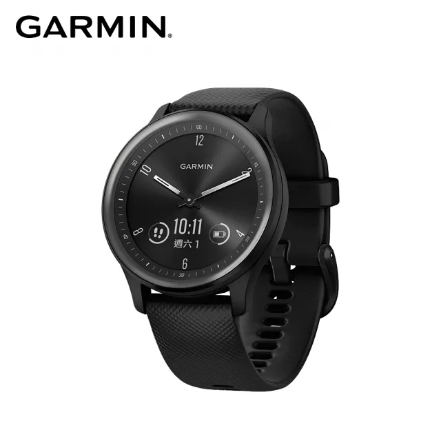 【GARMIN】vivomove Sport 指針智慧腕錶
