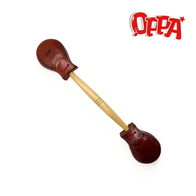 【OPPA】雙頭長響板 手響板｜全木質製造／兒童樂器｜幼兒律動樂器｜奧福樂器(美國CPC、台灣SGS檢驗認證)