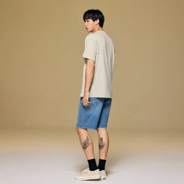 【Lee】男裝 短袖T恤 / 胸前立體LOGO 共2色 季節性版型(LB402018169 / LB402018179)