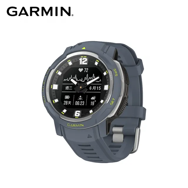 【GARMIN】INSTINCT本我系列 Crossover 複合式 GPS 智慧腕錶