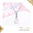 【KATROY】天然珍珠．母親節禮物．純銀項鍊(7.0 - 7.5mm)