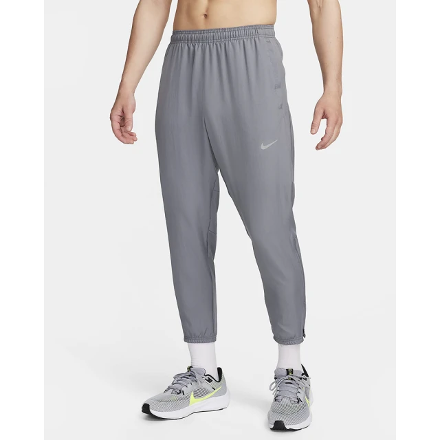 NIKE 耐吉 Dri-FIT 速乾 運動長褲 跑步 AS M NK DF CHALLENGR WVN PANT 男款 灰(FQ4781084)