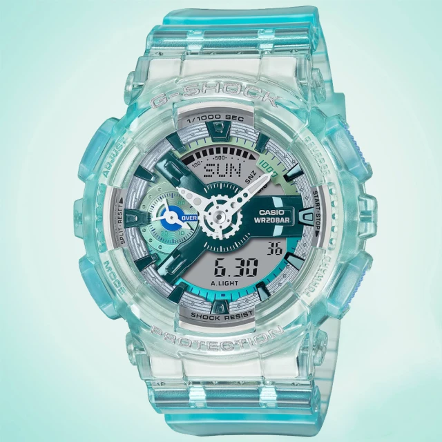 CASIO 卡西歐 酷炫百搭風格大錶殼時尚腕錶 53.4mm