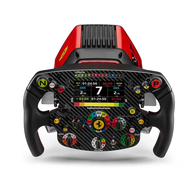 【THRUSTMASTER 圖馬斯特】T818 DD WHEEL BUNDLE Ferrari SF1000(賽車、方向盤、直驅)