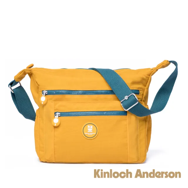 【Kinloch Anderson】迷霧森林 大容量斜側包(黃色)