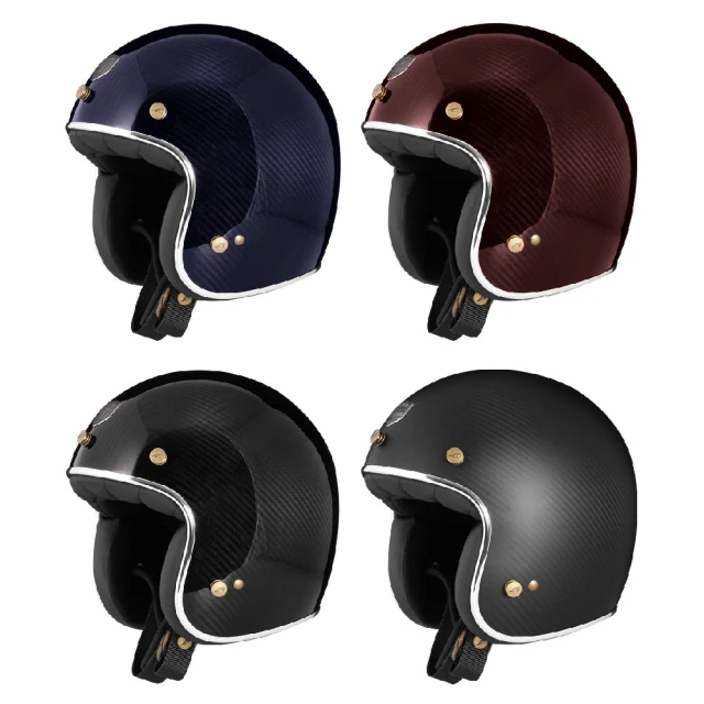 ASTONEASTONE SP6 透明碳纖 半罩式安全帽(復古帽、騎士帽、3/4罩安全帽)