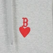 【MLB】連帽上衣 帽T Heart系列 波士頓紅襪隊(3AHDH0141-43MGS)