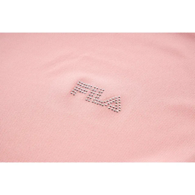 【FILA官方直營】女吸濕排汗短袖圓領T恤-粉色(5TEY-1720-PK)