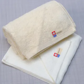 日本今治認證有機棉草木染手帕 單入 EUSEEL優秀生活公司貨(今治毛巾 有機棉 今治認證)