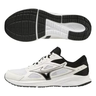 【MIZUNO 美津濃】慢跑鞋 男鞋 運動鞋 緩震 一般型 寬楦 MAXIMIZER 26 黑白 K1GA240002