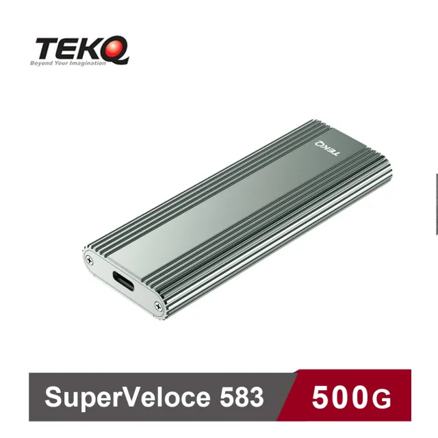 【TEKQ 璿驥國際】583 SuperVeloce 500GB USB-C PCIe M.2 NVMe SSD固態硬碟(iphone15可用)