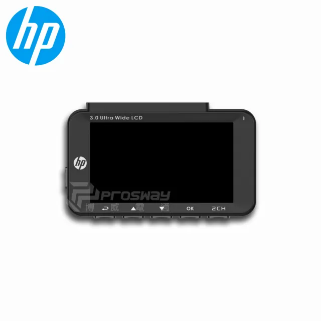 【HP 惠普】HP 惠普 F455X GPS 行車紀錄器 WIFI(贈128G記憶卡)