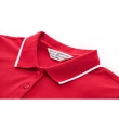 【FILA官方直營】女短袖POLO衫-紅色(5POY-1718-RD)