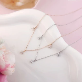 【GIUMKA】項鍊．925純銀｜繁花朵朵(情人節禮物)