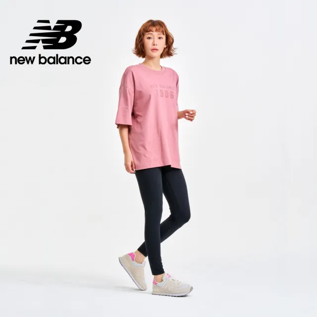 【NEW BALANCE】NB 吸濕排汗運動緊身褲_女性_黑色_AWP41177BK(亞版 版型正常)