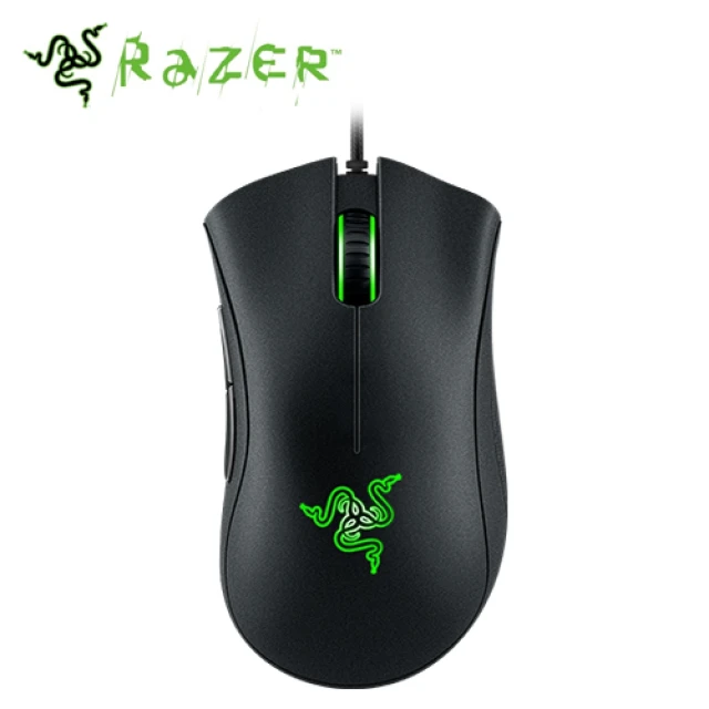 【Razer 雷蛇】DeathAdder Essential 有線電競滑鼠 黑色