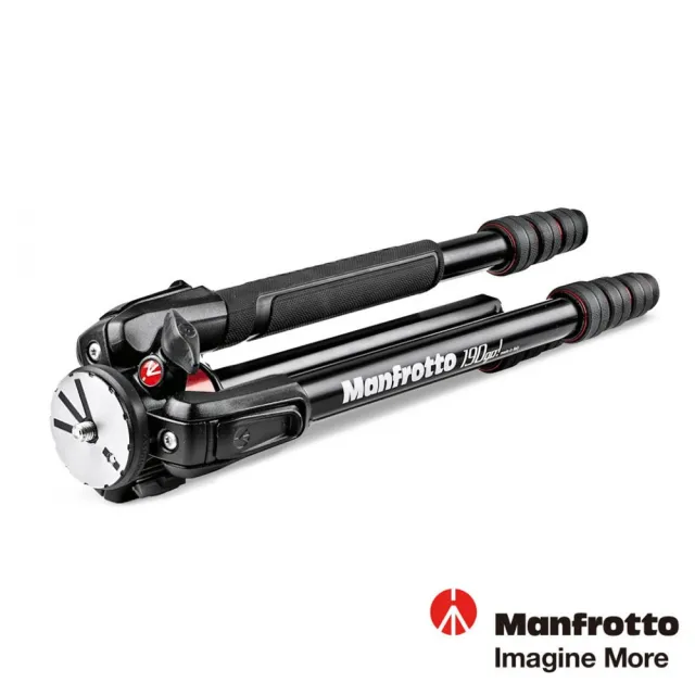 【Manfrotto 曼富圖】190 GO!鋁合金四節腳架 MT190GOA4(公司貨)