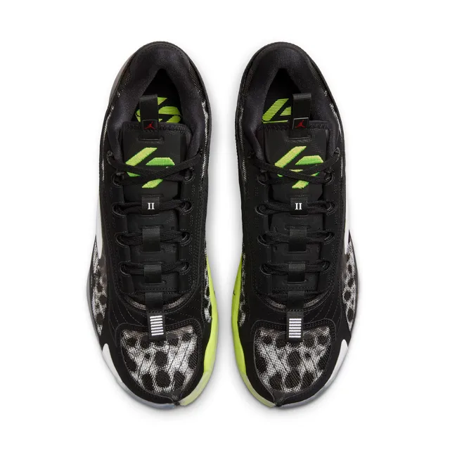 【NIKE 耐吉】籃球鞋 男鞋 運動鞋 喬丹 包覆 緩震 JORDAN LUKA 2 PF 黑白綠 DX9012-017