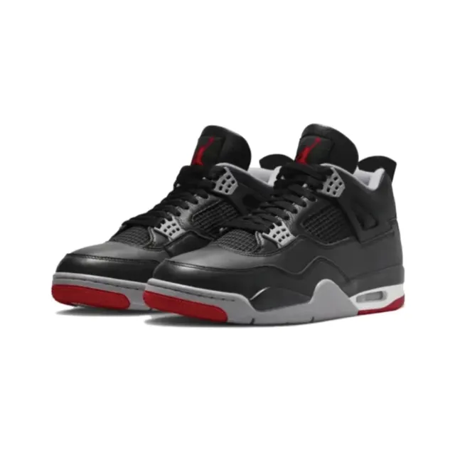 NIKE 耐吉】Air Jordan 4 Retro Bred Reimagined 黑公牛AJ4 男鞋休閒鞋