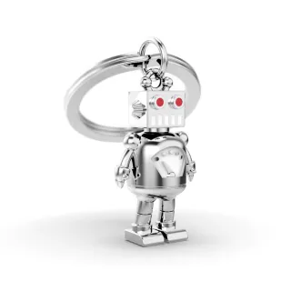 【Metalmorphose】MTM復古機器人造型質感鑰匙圈(滿600贈真皮鑰匙掛環)