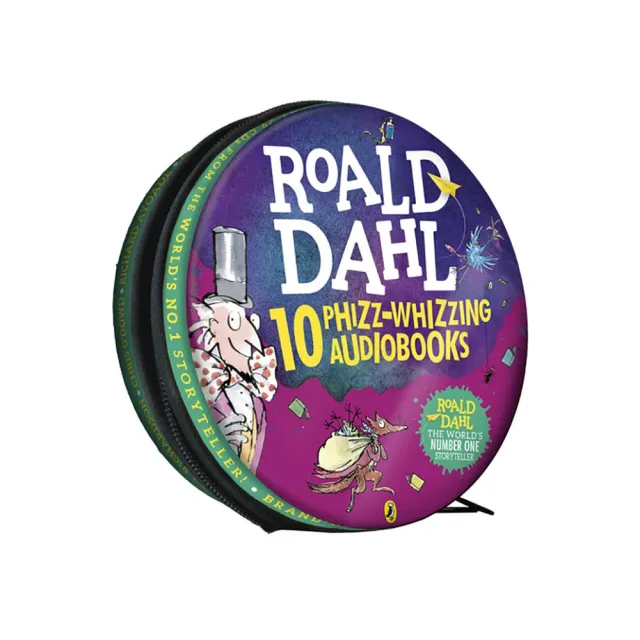 Roald Dahl Audio Tin （10 Phizz-Whizzing Audio Books）（29張CD 附收納盒）
