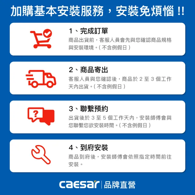 【CAESAR 凱撒衛浴】8 加侖 直掛式數位控溫型電熱水器 E08BAEC(含安裝 / 儲熱式)