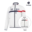 【LE COQ SPORTIF 公雞】高爾夫系列 男款白色運動風2WAY機能彈性夾克外套 QGT6J600