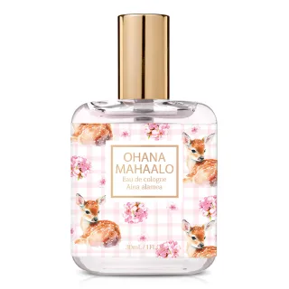 【OHANA MAHAALO】桃氣斑比輕香水30ml(專櫃公司貨)