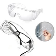 【Ainmax 艾買氏】10入防疫護目式耐衝擊透明工作眼鏡(CE 、ANSI、CNS認證)