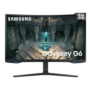 【SAMSUNG 三星】32吋Odyssey G6 曲面電競顯示器(LS32BG650ECXZW)