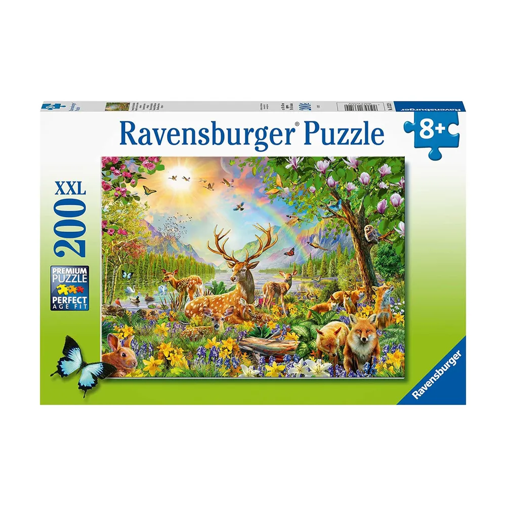 【Ravensburger】維寶拼圖 美好野生動物 200片