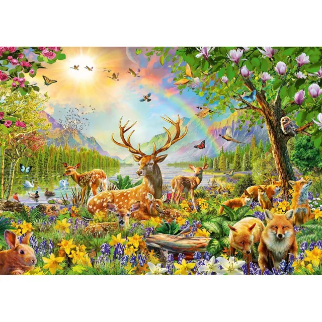 【Ravensburger】維寶拼圖 美好野生動物 200片