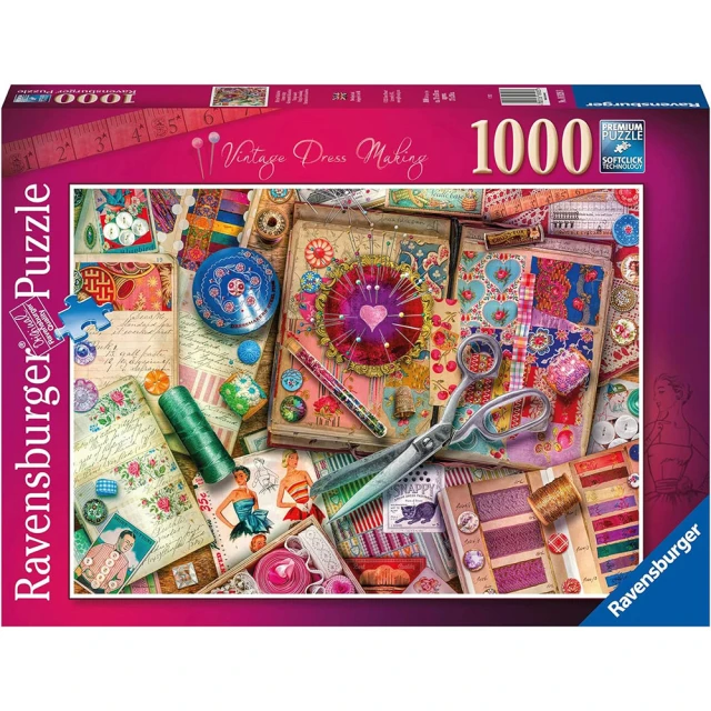 Ravensburger 維寶拼圖 復古裁縫 1000片