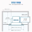 【CAESAR 凱撒衛浴】強效速暖 浴室暖風乾燥機 DF280(含基本安裝 / 無線遙控)